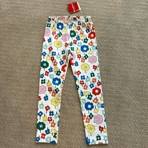 Floral print, full length leggings